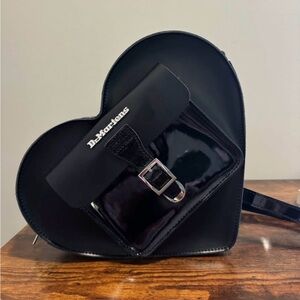 Dr. Martens Black Heart Bag Large